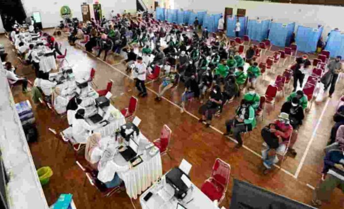 JQR dan BB1%MC West Java Chapter Gelar Vaksinasi Massal