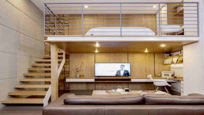 Kamar Mezzanine Minimalis