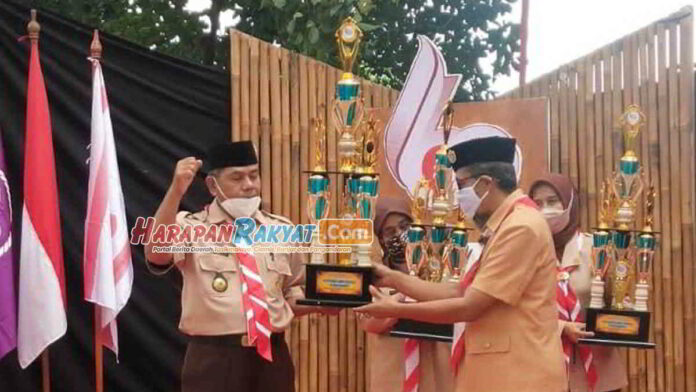 Kwarran Cipaku Juara Umum HUT Pramuka Tingkat Kabupaten Ciamis