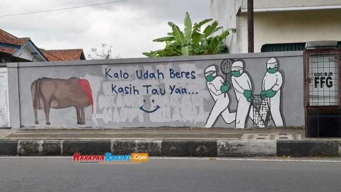Mural di Kota Banjar Dihapus