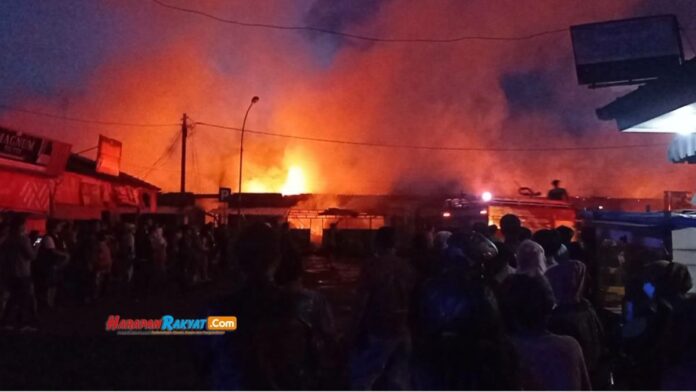 Penyebab Kebakaran di Pasar Ciawi