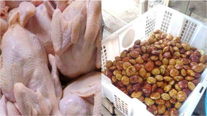 Permintaan Sepi, Harga Daging Ayam di Pangandaran Kalah dari Jengkol