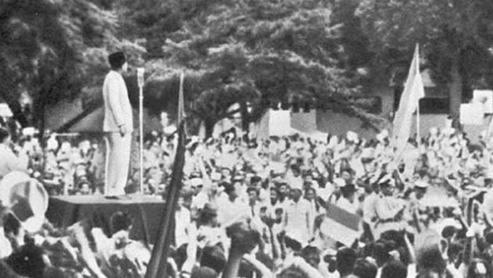 Sejarah pembacaan teks proklamasi