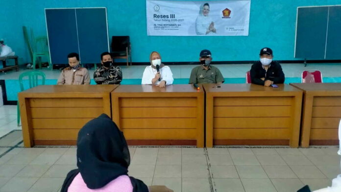 Tina Wiryawati Akan Bantu Pelaku UMKM Ciamis Bangkit dari Pandemi