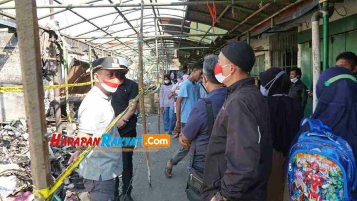Korban Kebakaran Pasar Ciawi