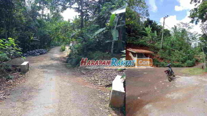 Warga Sukasari Ciamis Minta Jalan Gelap Gulita Dipasang PJU