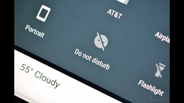 mode Jangan Ganggu di Android