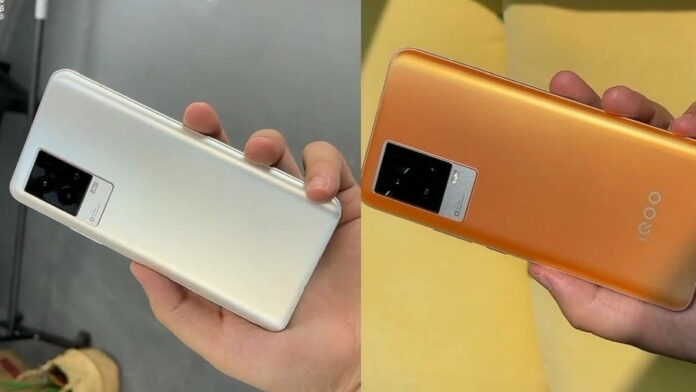 iQOO 8 New Photochromic Orange