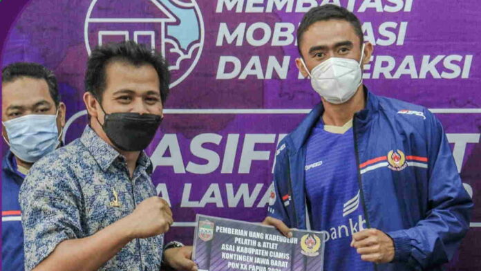 Berlaga di PON XX Papua, 13 Atlet Asal Ciamis Dapat Kadeudeuh 5 Juta