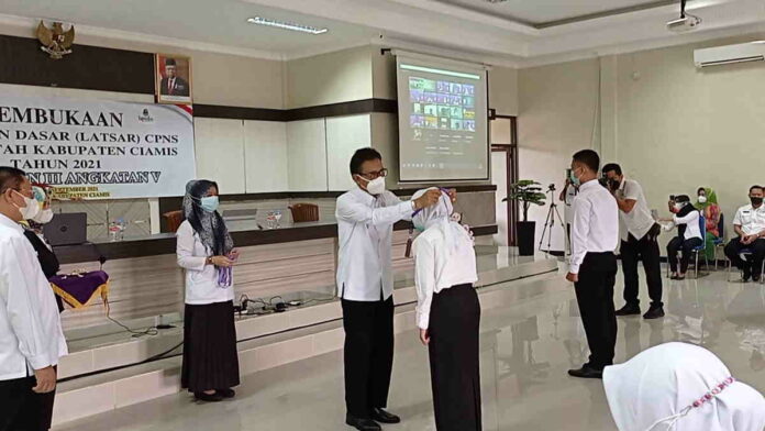 Bupati Ciamis Minta CPNS Agar Serius Ikuti Latsar