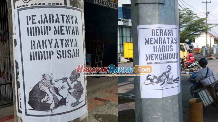 Poster Kritikan di Fasilitas Publik Kota Banjar