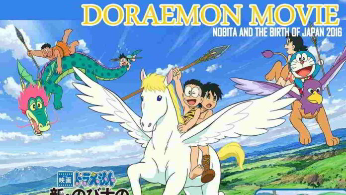 Sinopsis Doraemon: Nobita and the Birth of Japan, Petualangan Masa Lalu