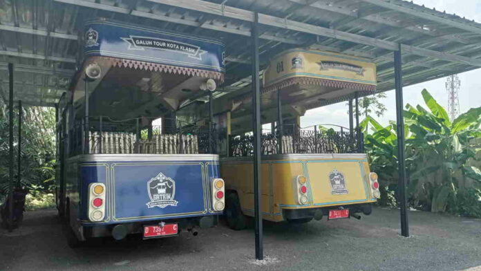 Terhenti Karena PPKM, Bus Gatrik Kabupaten Ciamis Kembali Beroperasi