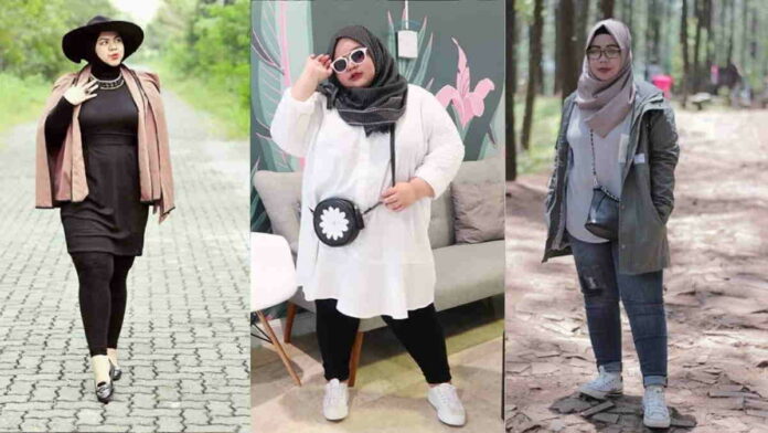 OOTD Badan Gemuk dan Pendek Kenakan Busana Tepat dan Nyaman