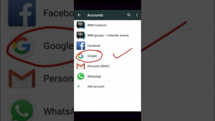 cara logout akun Google