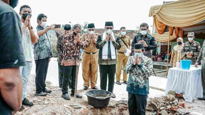 Bupati Ciamis Ajak Agnia Bantu Pembangunan Masjid Asy-Syifa