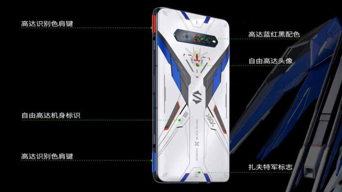 HP Xiaomi Black Shark 4S Gundam Limited Edition