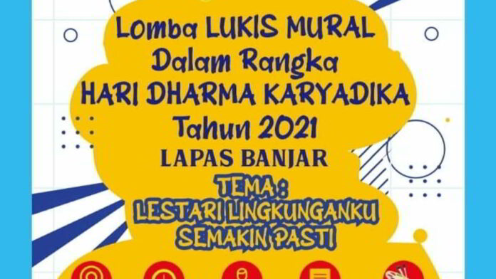 Lomba Lukis Mural Lapas Banjar
