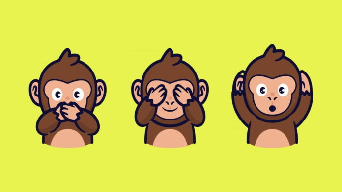 Makna Emoji Monyet di Ponsel, Konsep Three Wise Monkeys