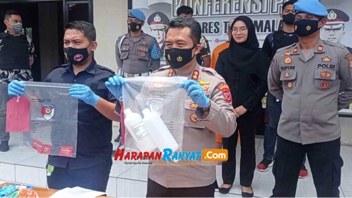 Pembawa Alkohol Pesta Miras di Tasikmalaya