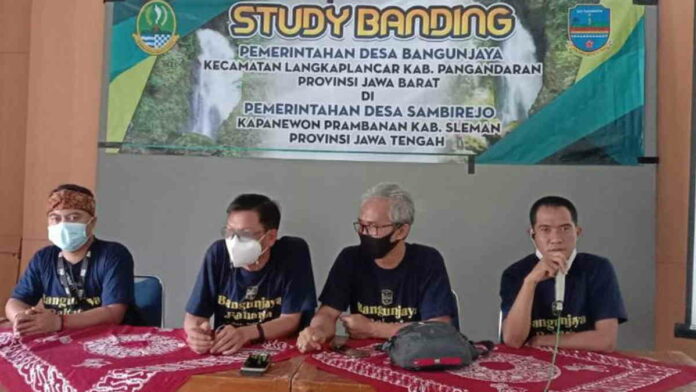 Pemdes Bangunjaya Pangandaran Studi Banding ke Sambirejo Jateng