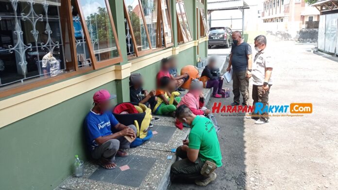 Pengamen Jalanan Diamankan Satpol PP Ciamis
