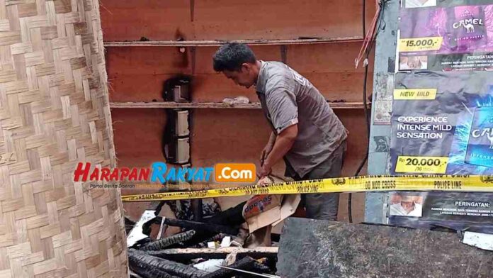 Penyebab Kebakaraan Pertokoan di Ciamis