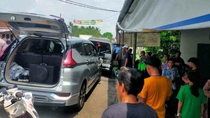 Tabrakan Beruntun di Cikoneng Ciamis