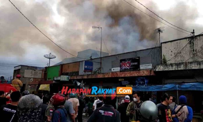 Tiga Unit Ruko di Ciamis Hangus Terbakar, 2 Orang Tewas Terpanggang