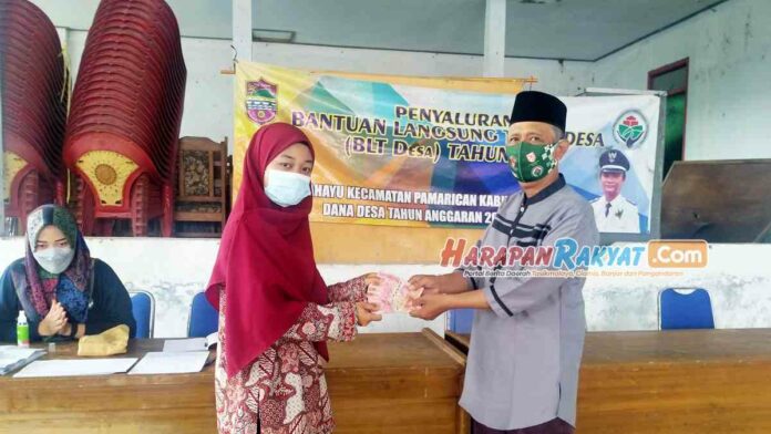 Warga Kertahayu Ciamis Kembali Dapatkan BLT DD Rp 600 Ribu