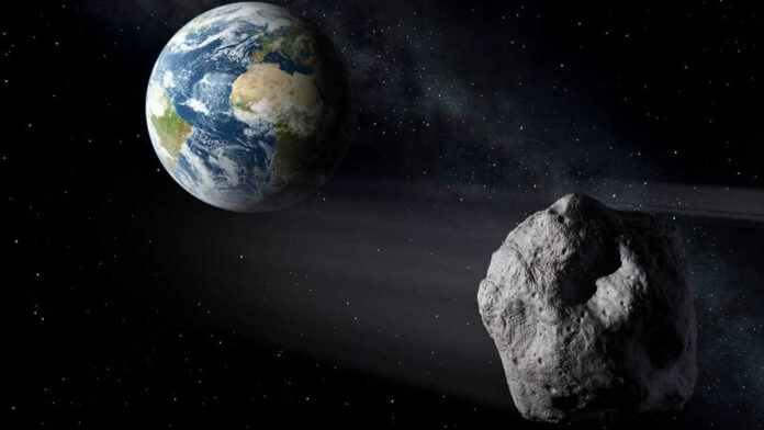 Asteroid 2021 UA1