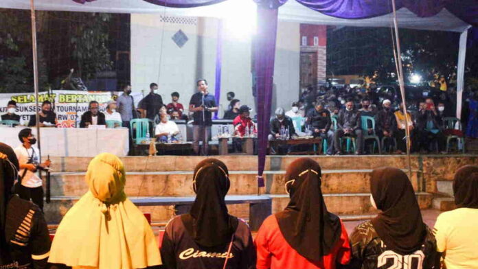 Buka Turnamen Voli, Wabup Ciamis Harapkan Muncul Atlet Berbakat