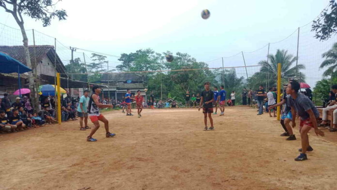 Cari Atlet Berbakat, Karang Taruna di Pangandaran Gelar Turnamen Voli