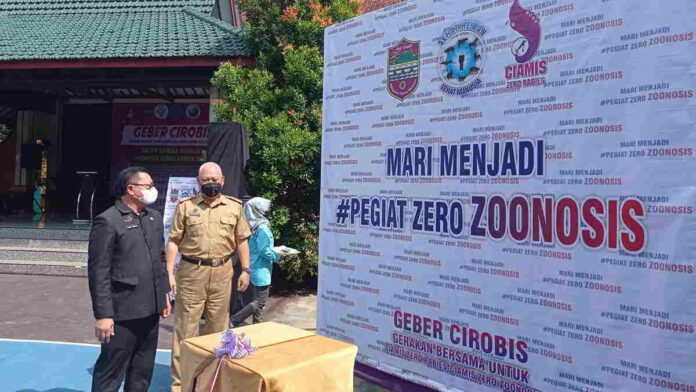 Geber Ciboris Upaya Disnakan Ciamis Berantas Rabies dan Zoonosis