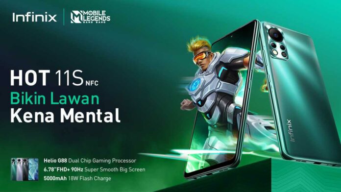 HP Infinix Hot 11S NFC Resmi Meluncur di Indonesia