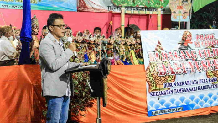 HUT Desa Kaso, Bupati Ciamis Imbau Masyarakat Waspadai Bencana