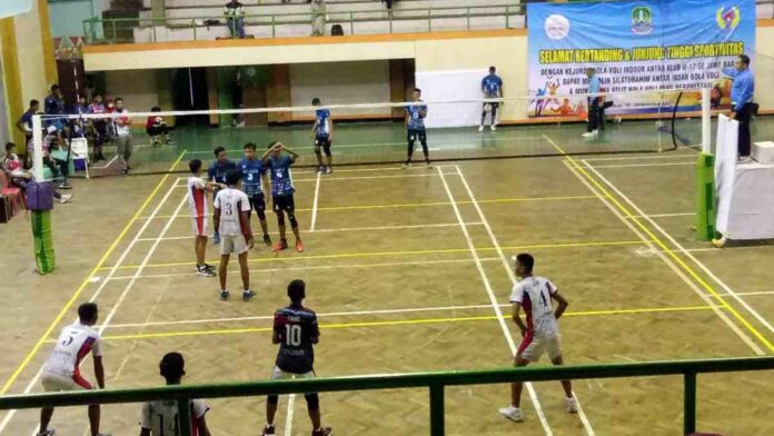 Kejurda Bola Voli U-17 Tim Botabek Ciamis Menang di Pertandingan Awal