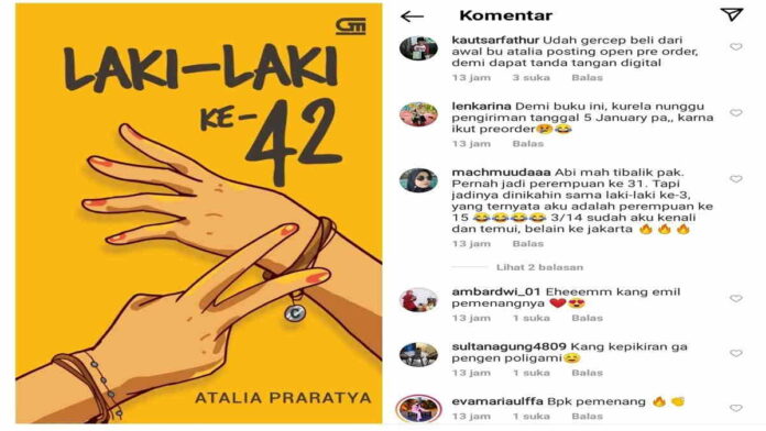Kisah Cinta Atalia Praratya Dinovelkan, Ridwan Kamil Laki-laki ke-42