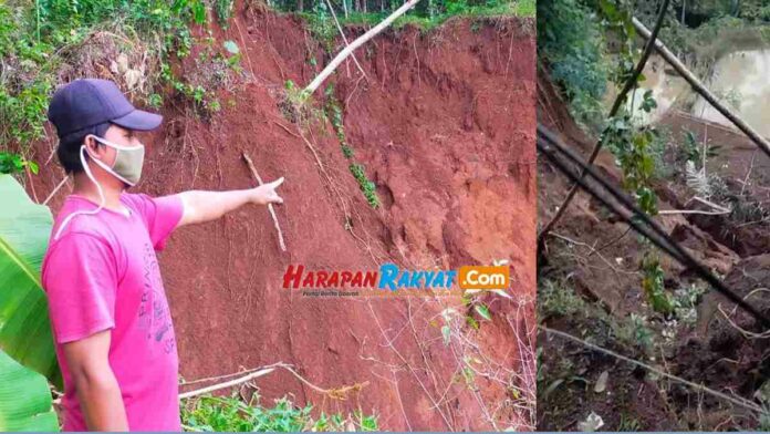 longsor di Rajadesa Ciamis