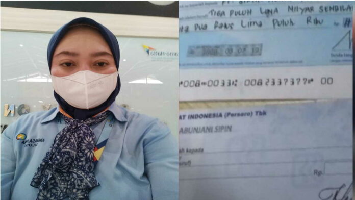 Petugas Kebersihan Ini Kembalikan Cek Bernilai 35,9 Miliar ke Pemiliknya