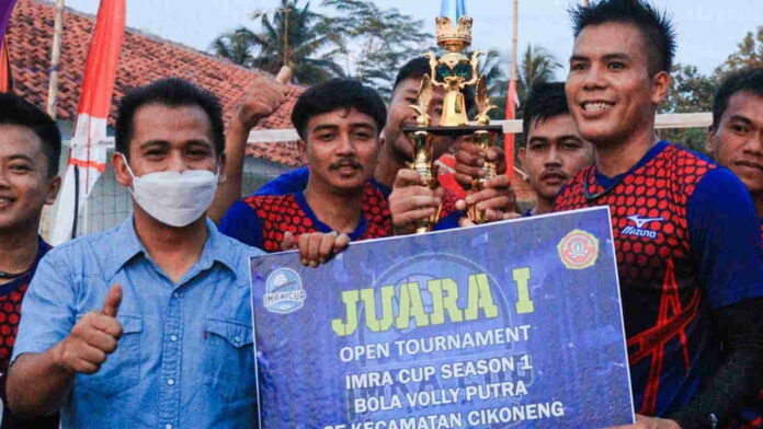 Tutup Turnamen Voli, Wabup Ciamis Minta Jaga Sportifitas