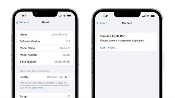 Fitur Riwayat Servis iPhone