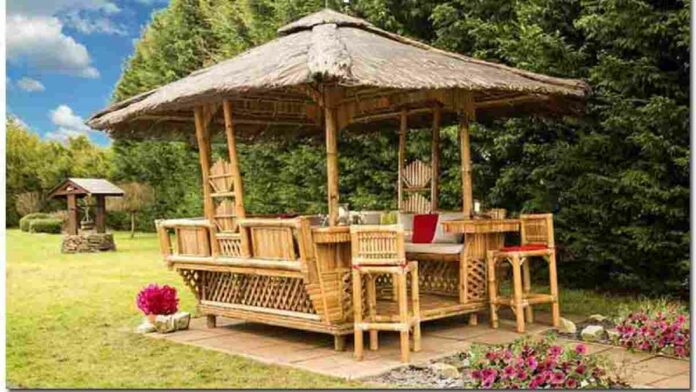Desain Gazebo Bambu Unik Rekomendasi Tempat Santai yang Nyaman