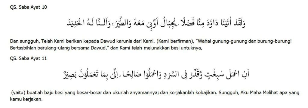 Keteladanan Nabi Daud