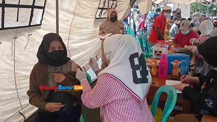 Cakupan Vaksinasi Ciamis Capai 70 Persen