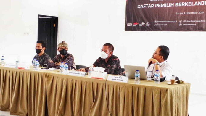 Daftar Pemilih Berkelanjutan di Kota Banjar Mengalami Fluktuasi