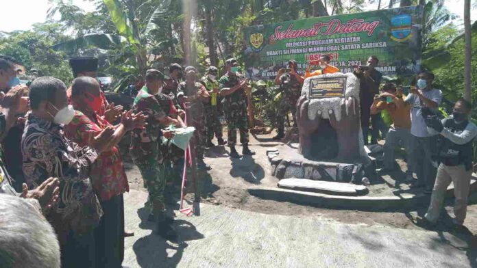 Dandim Ciamis Minta Warga Pangandaran Jaga Gotong Royong