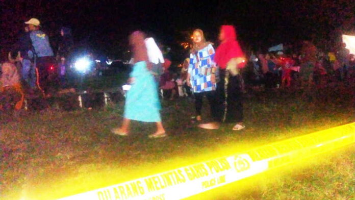 Dipasang Garis Polisi, Warga Tetap Serbu Alun-alun Banjarsari Ciamis