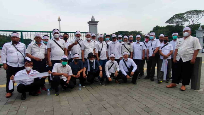 Gagal Temui Presiden, Perwakilan APDESI Banjar Pulang Usai Aksi Damai