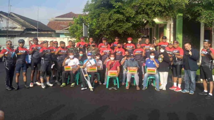 Gowes Tempur HUT Infanteri Tempuh Rute 100 KM, dari Banjar ke Cilacap